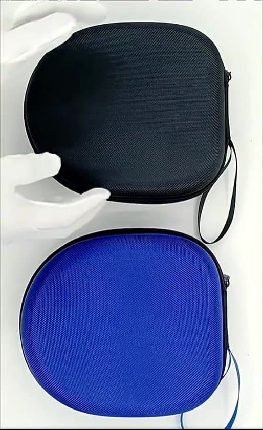 Hårdt hovedtelefonetui til de fleste over-ear og on-ear hovedtelefoner 21,8x19,7x6,5cm
