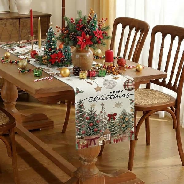Julbordslöpare 13×72 tum Christmas Table Runner