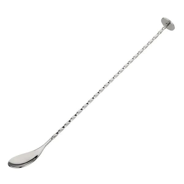Rustfrit stål barske 26,5 cm spiral cocktailblandingsske 1 stk