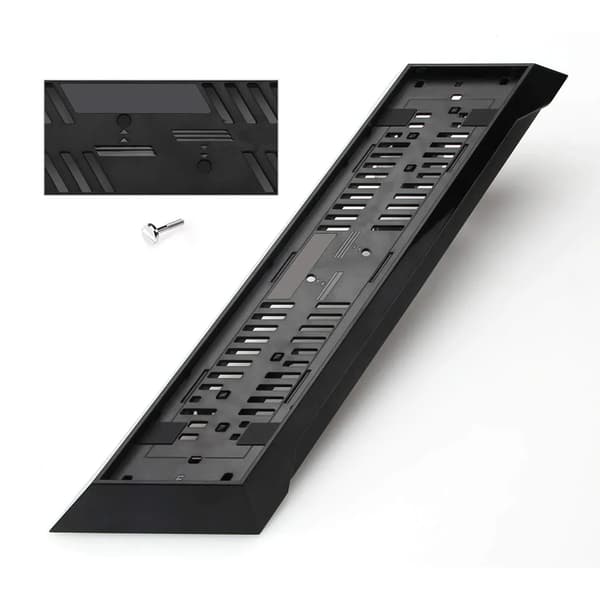 PS4 Pro Slim Vertikal Stativ Sklisikker Base Ventilasjon Kjøling Plassbesparende Kompatibel PS4 Pro Slim 1 Stk