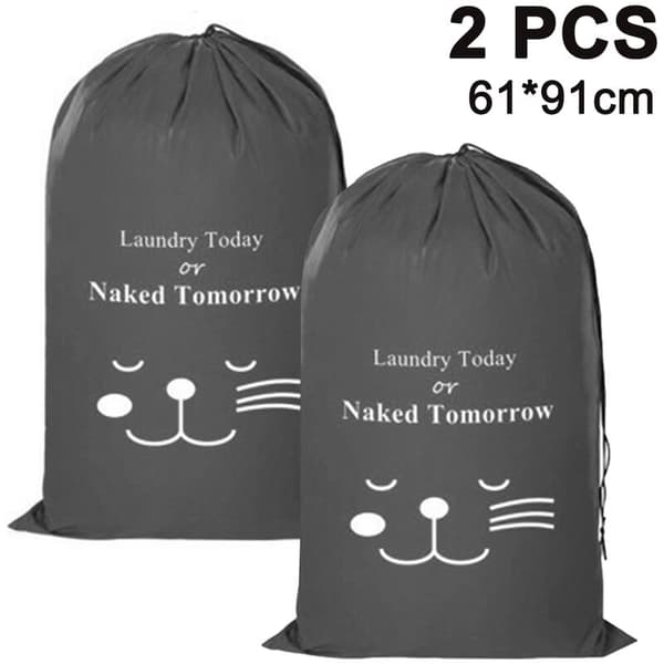 2 st bärbara vattentäta tvättpåsar 2 pcs