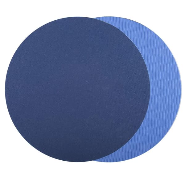 Yogaknäskydd 2-pack Tjocka Runda TPE Kompatibla Handled Knä Armbåge Pilates