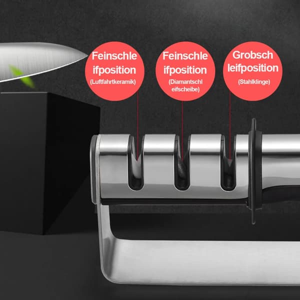 Knivsliper i rustfritt stål Stainless Knife Sharpener