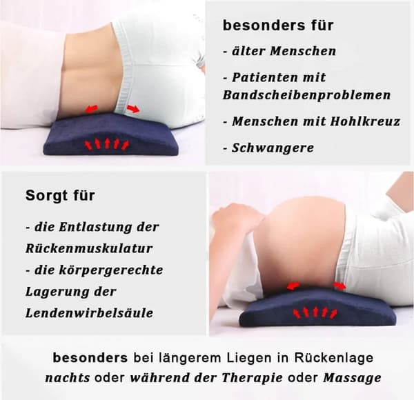 Svankkudde Memory Foam Kudde Svankstödskudde Ortopedisk Sovkudde Svankstödssängkudde Tillverkad av Memory Foam