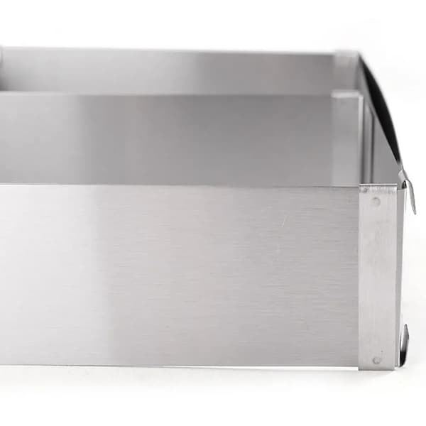 Rostfri rektangulär justerbar kakform Stainless Rectangular Adjust