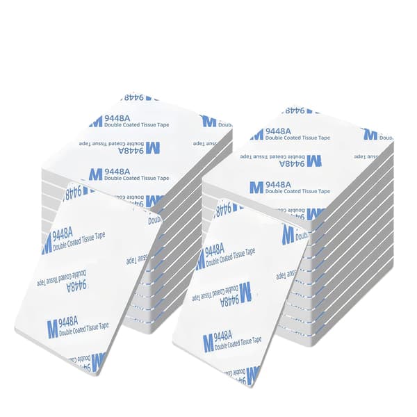 48 stk. dobbeltsidige selvklebende veggmonteringsputer 48 pcs