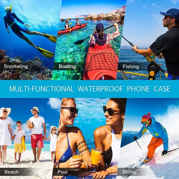 6,7-tommer vandtæt telefonpose IPX8 Waterproof Phone