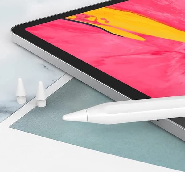 Magnetisk lock, laddningsadapter och spetsar ersättningstillbehörssats för Apple Pencil 1:a generationen