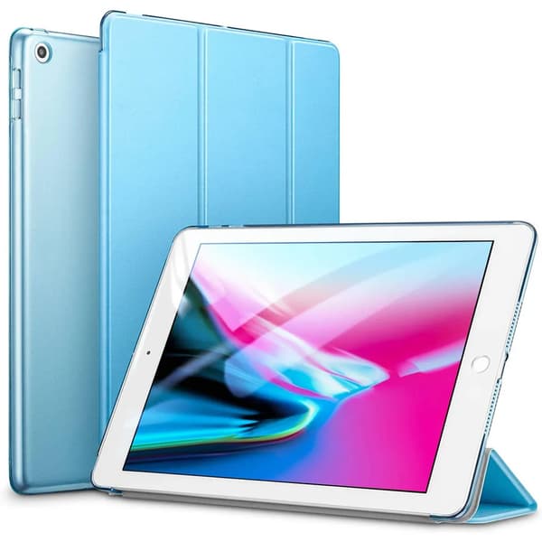 iPad 9.7 Fodral Slim Smart Cover Auto Sleep Wake Multi Angle Stativ Konstläder