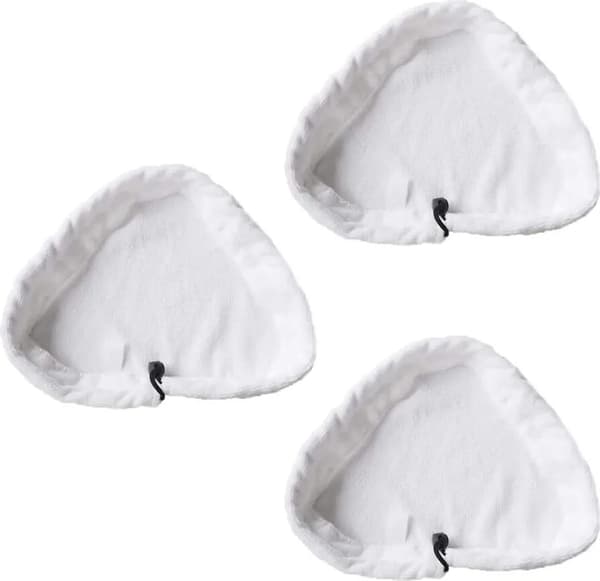 Ångmopp Ersättningsdynor 8-pack Mikrofiber Triangel Tvättbara Golvdukar
