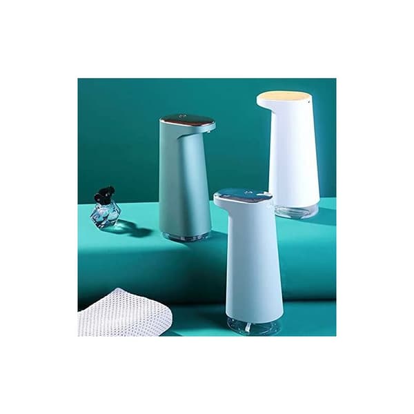 Automatisk gel-tvåldispenser 450 ml vit IR-sensor diskgel USB-laddning kök 1 st