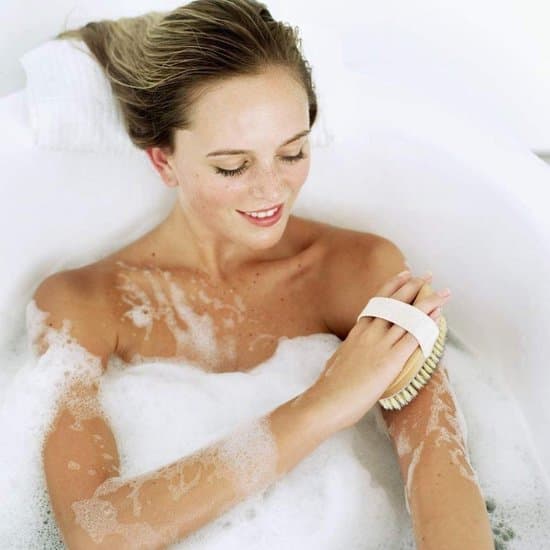 Tørbørste Kropsbørste Naturhår Massage