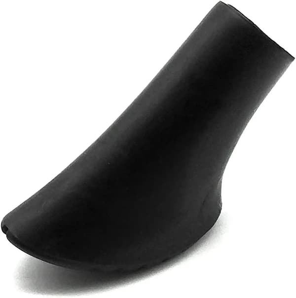 Gummispidser til Nordic Walking stave 20 stk. Hård gummi ID 10mm Vandrestavspuder