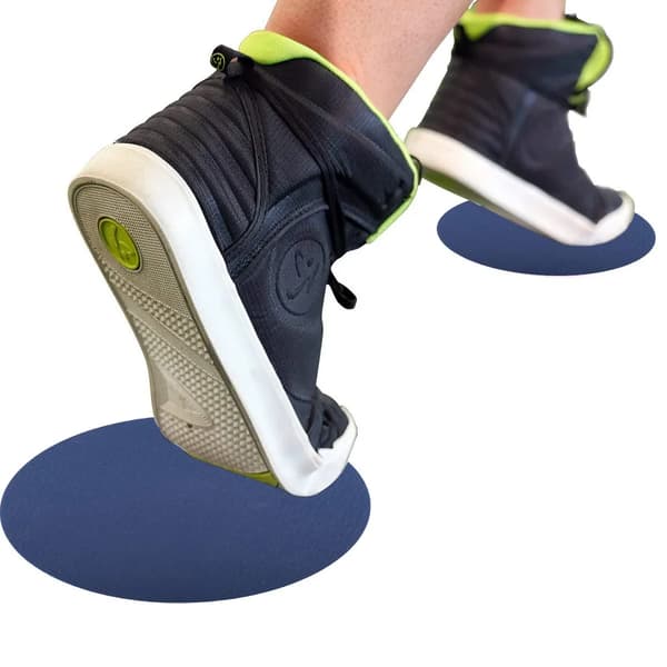 Yogaknäskydd 2-pack Tjocka Runda TPE Kompatibla Handled Knä Armbåge Pilates