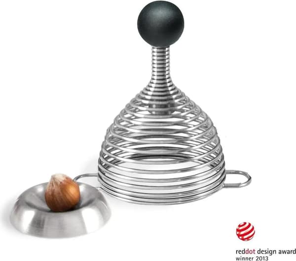 20121 Naomi Nøddeknækker Rustfrit Stål og Silikone