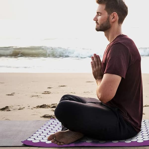Akupressurmåtte Trykpunktsmassage Måtte Yogamåtte