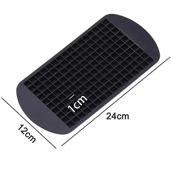Silikone isterningform Mini 1*1*1cm 160 Isterninger Køkkenhjælper Madlavningstilbehør