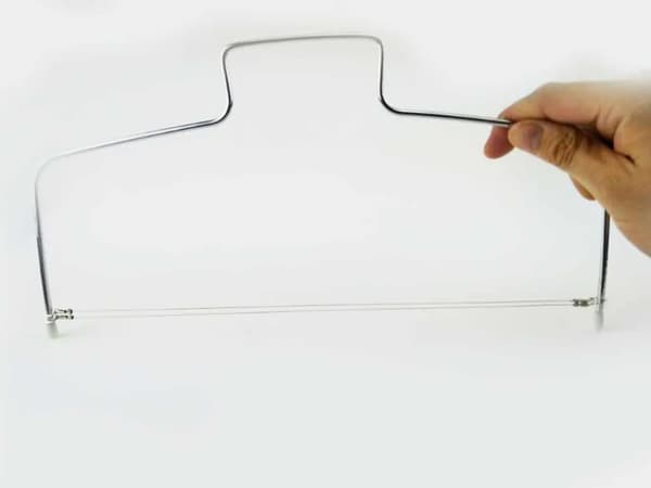 Kakeutjevner Kutter Rustfritt Stål Dobbel Tråd Justerbar 1,0-6,5 cm Svampelag