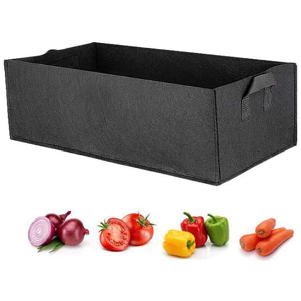 Växtodlingspåse Svart Liten 40x30x20cm 2st