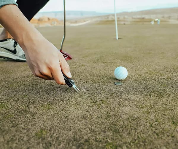 Gaveæske til rengøring af golfbolde 5 pcs