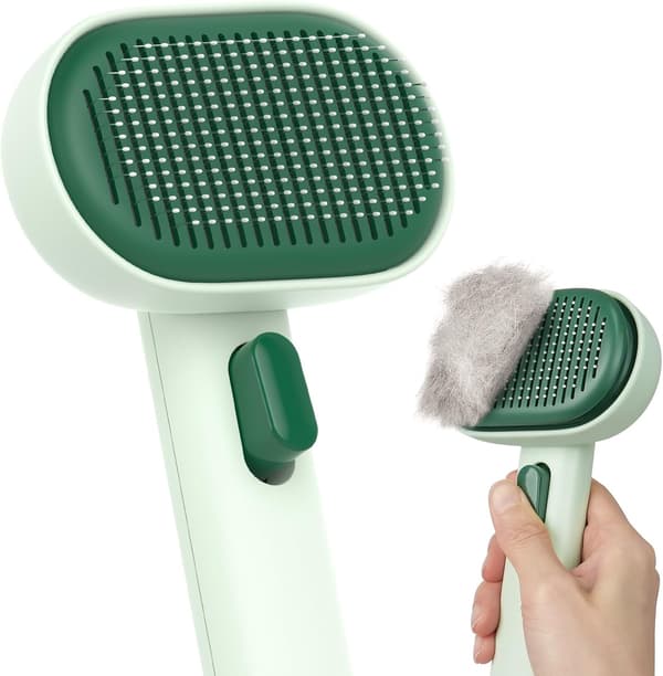 Kattborste för fällning Innekatt Långt Kort Hår Universal Husdjursborste Cat Deshedding Comb