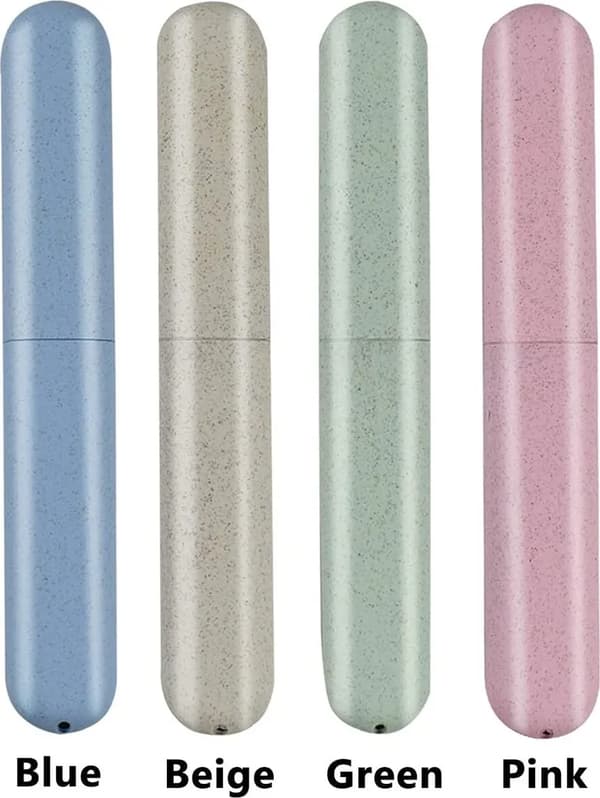 Resetandborstskydd 4-pack Travel Toothbrush Caps