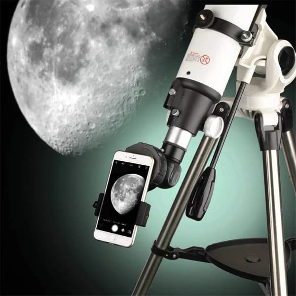 Smarttelefon Teleskopadapterfeste Passer Kikkert Spotting Scope Okular 24-47mm