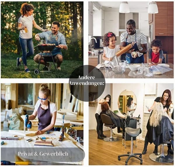 Grønt denim langt forklæde til mænd og kvinder, 3 lommer, krydsrygstrop Canvas Apron Men