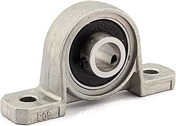 8 mm boring 2 stk. selvjusterende pudeblok i zinklegering 2 pcs