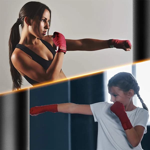 Semi-elastiske boksebandager med tommelfingerløkke Boxing Hand Wraps