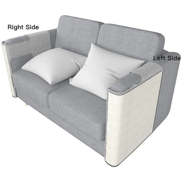 Sisal Katteklorepute Sofaer Armlenebeskytter Vendbar Myk Side ~51x36x52cm