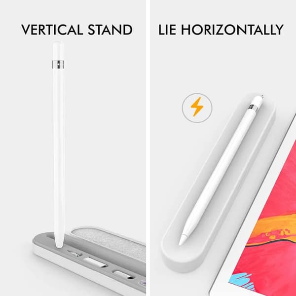 Beskyttelsesetui til Apple Pencil, kompatibel med Apple Pencil 1. og 2. generation og tilbehør (sort)