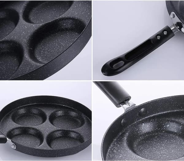 24cm 4-reikäinen aamiaispannu 24cm 4-Hole Breakfast