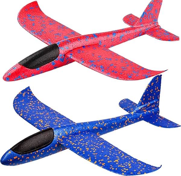 17,5-tommer Dual Mode Svævefly Skumflylegetøj 2 Stk 2 pcs