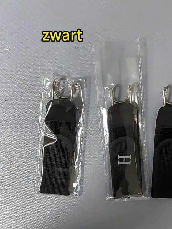 Bälte utan spänne 4-pack elastiskt justerbart dolt fäste 3,8 cm brett one size