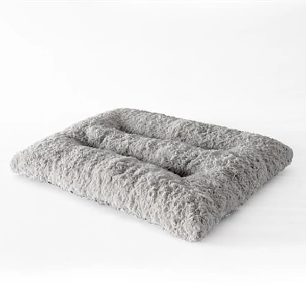 Vaskbar kæledyrspude 1 stk. 90×65×5 cm Grå Tyk Fyldseng til hunde og katte