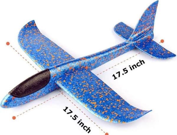 17,5-tommers Dual Mode Glider Skumflyleke 2 stk 2 pcs