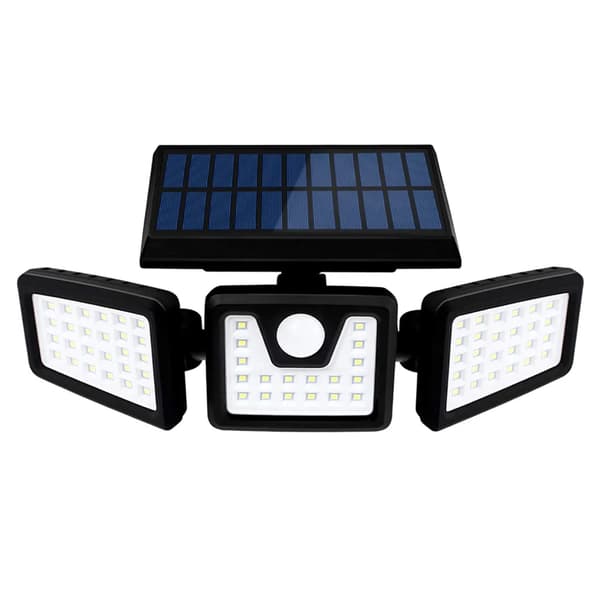 Udendørs Solar Væglampe 74 LED Bevægelsessensor IP65 360 Sidelamper Have