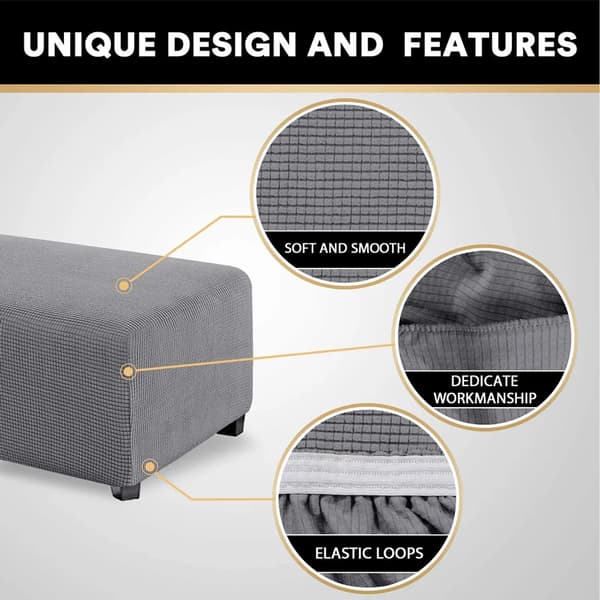 Strekkbart pufftrekk, lys grå, størrelse S, elastisk bunn, polyester, vaskbart