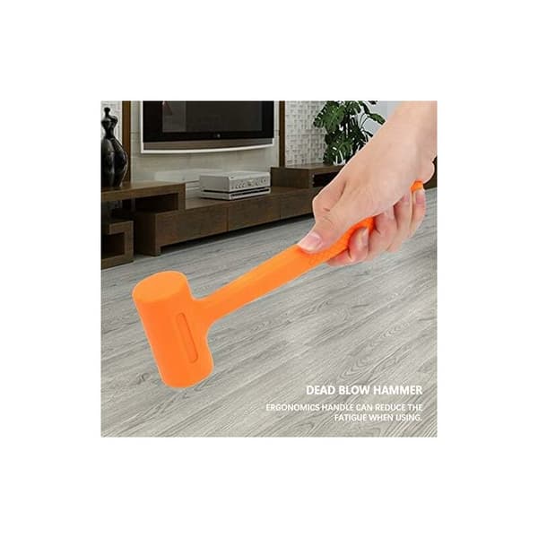 Gummihammer 40 mm diameter PVC blød overflade stålkernestødabsorberende til gulvfliser marmor møbelinstallation
