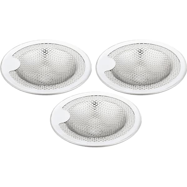 Vaskesil, vaskesil i rustfritt stål, tåler oppvaskmaskin, 3 deler, medium