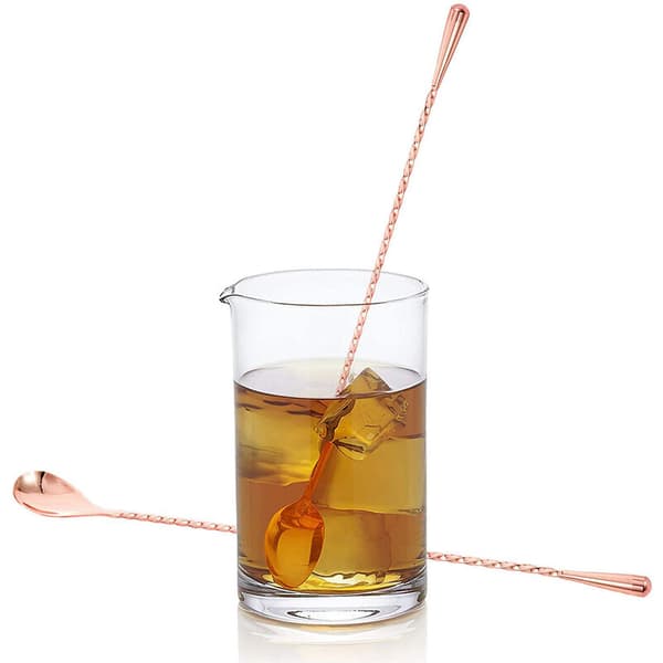 Rosegull Spiral Langhåndtak Barskje 30cm Dråpeender Cocktailmiksing 1 Stk