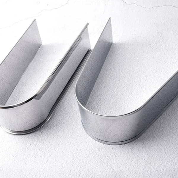 Justerbar bakform i rostfritt stål Adjustable Stainless Baking