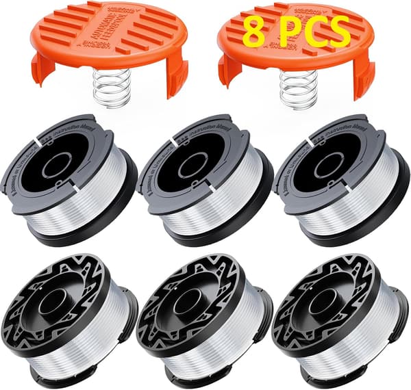 8-pak trimmertrådspole i nylon 8 Pack Trimmer