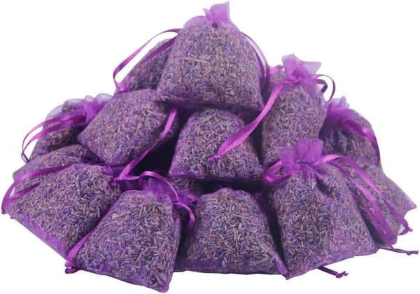 Torkade lavendelpåsar 12-pack Dried Lavender Sachets