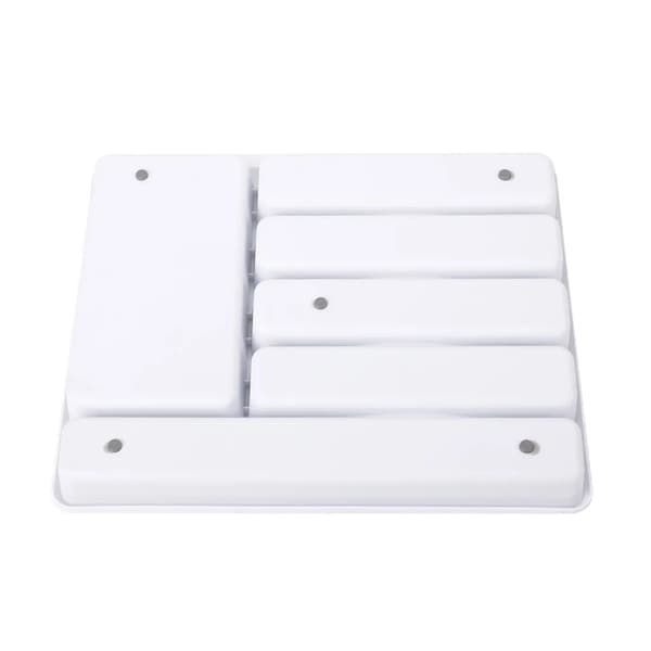 6-lokeroinen muovinen aterinteline 6 Compartment Plastic