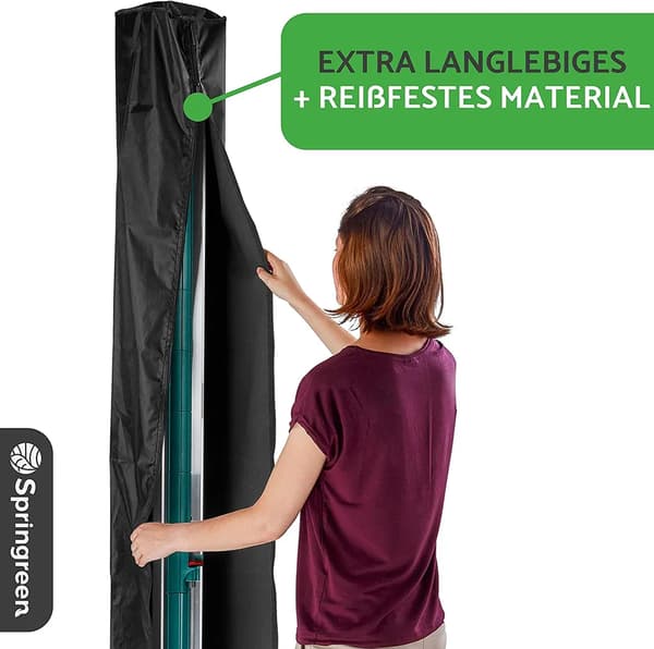 Pyörivän pyykkitelineen suojus 180cm Rotary Clothesline Cover