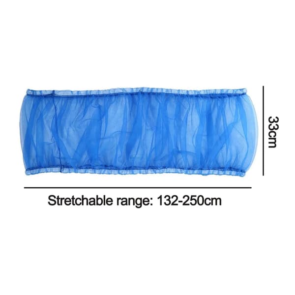 Fuglebur Frøopsamler Skygge Nylonnet Åndbar Elastisk Pasform 132-250cm 33cm