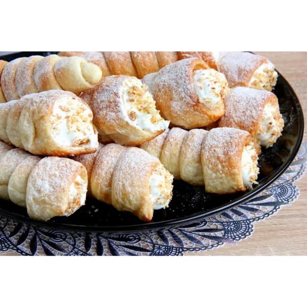 Croissantform, croissantheveform i rustfritt stål