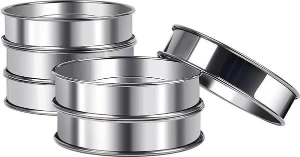 Premium Burgerringe / Dessertringe 6 Stykker